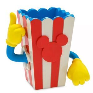 Disney Mickey Mouse Popcorn Box Figure Collectible‎ Cartoon Character Decor #367